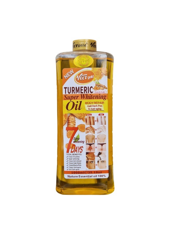 فيت جولد زيت الكركم لتفتيح البشرة 1000 مل - Image 1